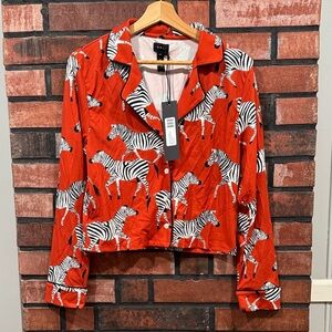 Nili  Zebra Print Jacket